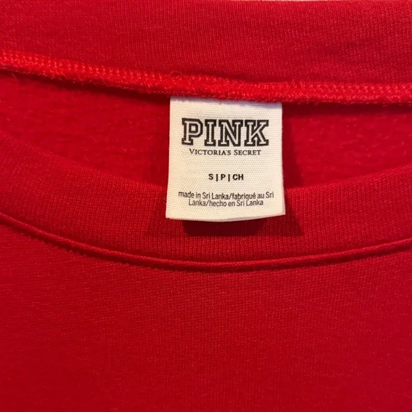 PINK Victoria's Secret Red OSU Buckeyes Top - Picture 5 of 5